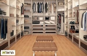 closet ארונות הזזה מעוצבים
